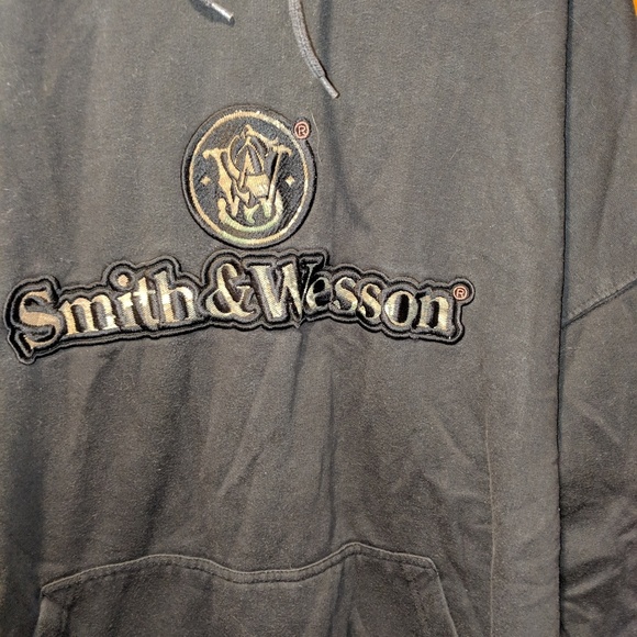 Mens 2XL Smith & Wesson hoodied sweatshirt - Picture 2 of 4